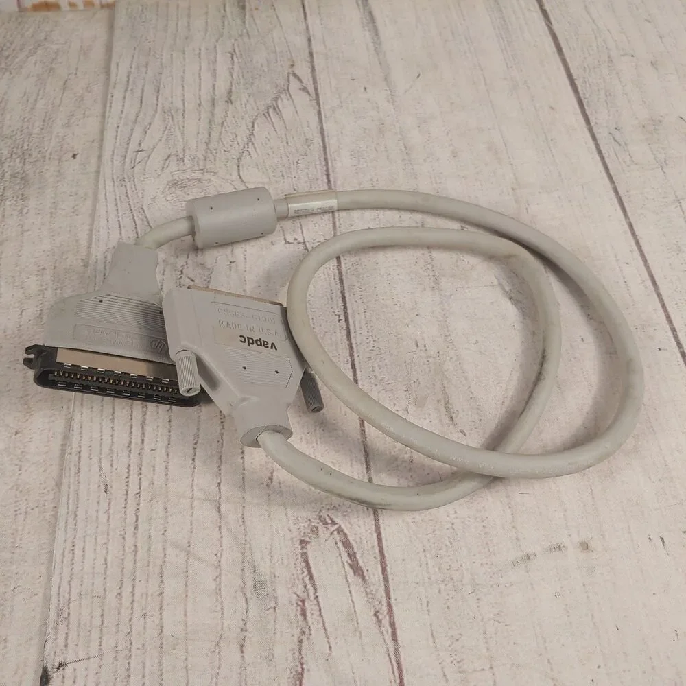 Genuine HP C5665A SCSI 50-Pin (M) to 68-Pin (F) 1m 3ft Cable PCMCI Made USA MQ